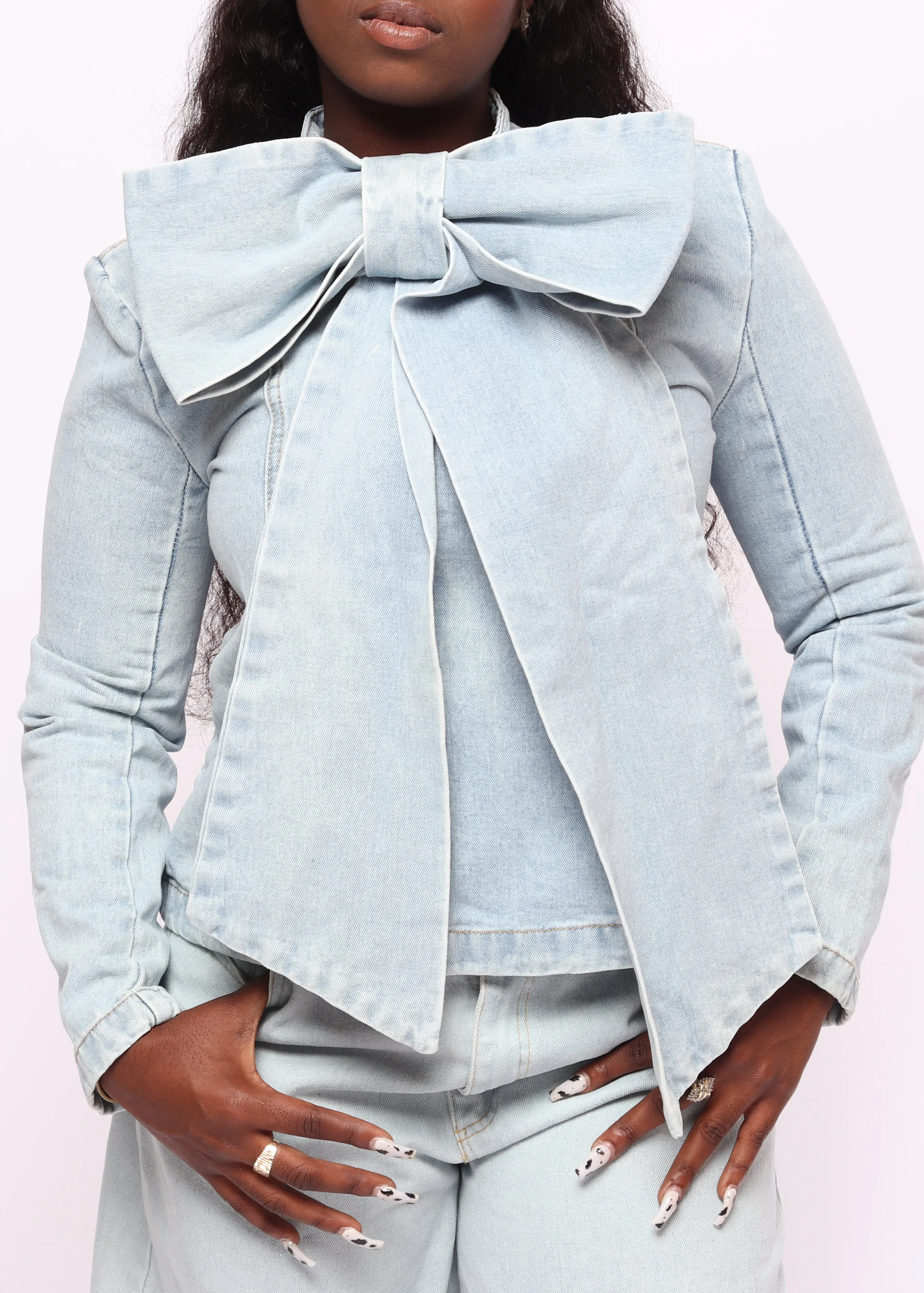 Bow Jean Top