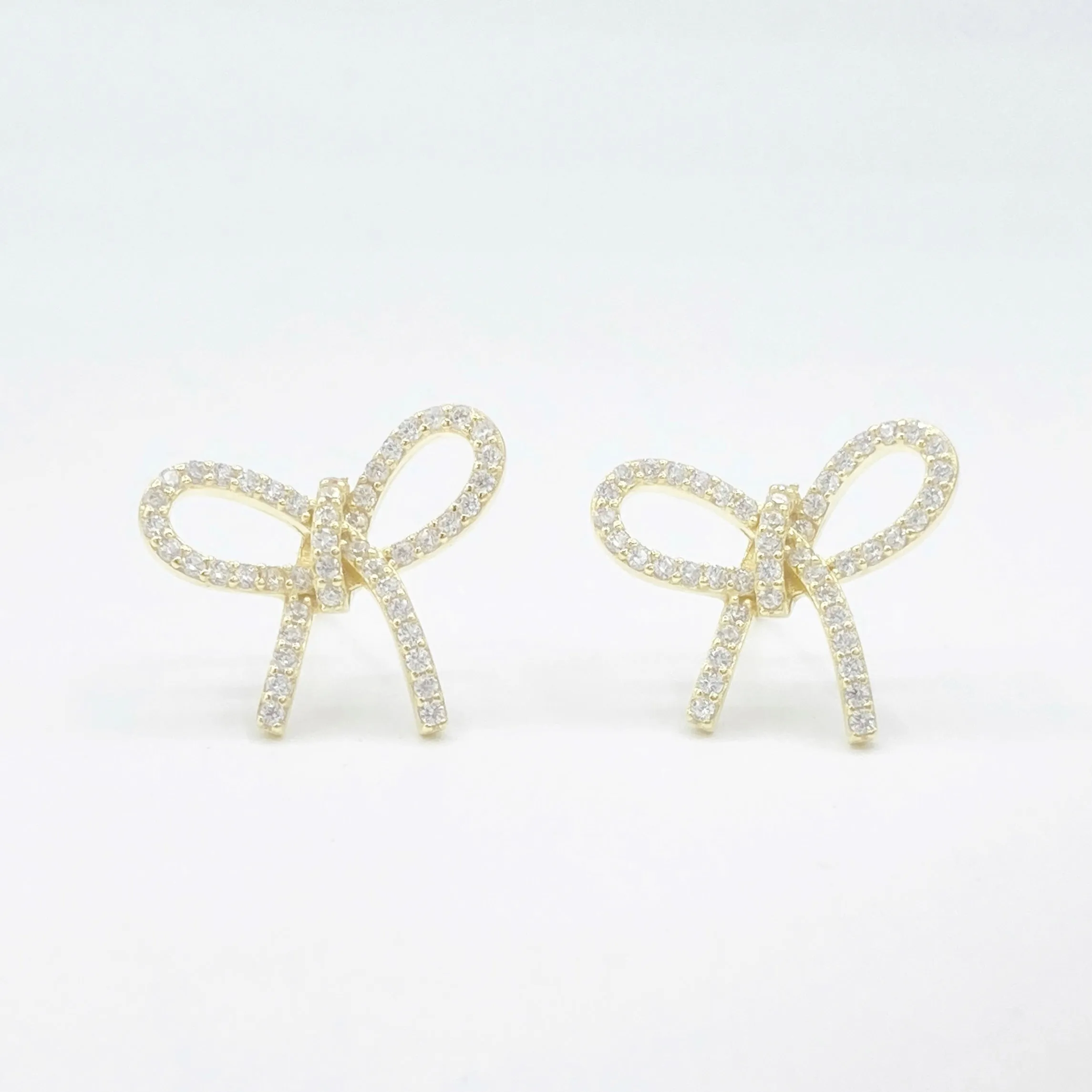 Bow Studs - Gold or Silver