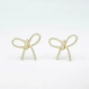 Bow Studs - Gold or Silver