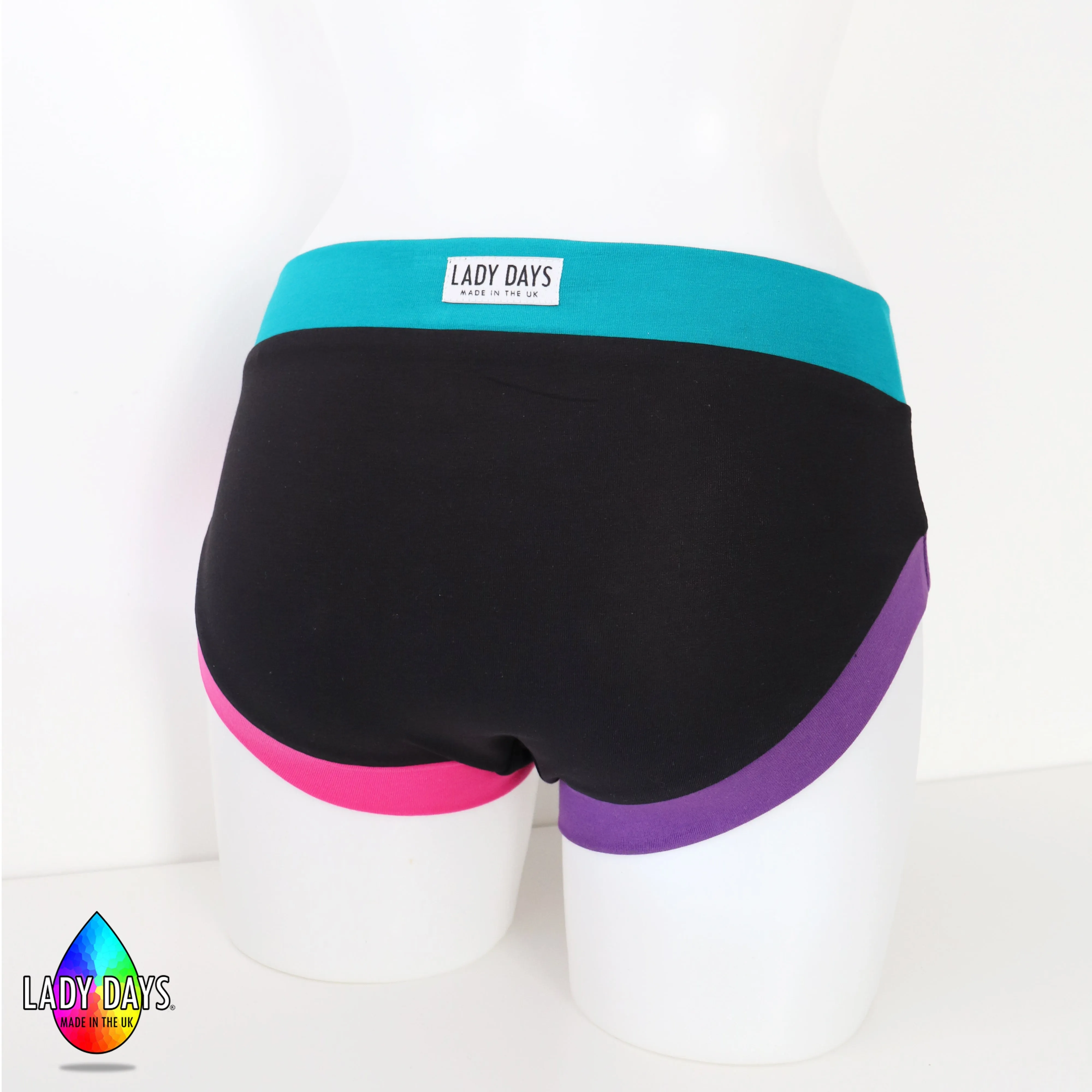BRIEFS - COLOUR BLOCK BANDS - SMALL
