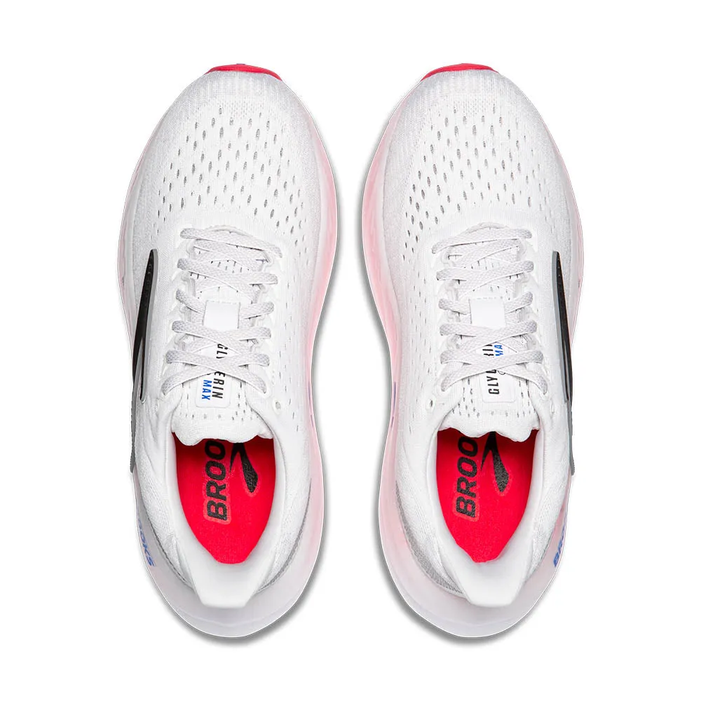 Brooks Glycerin Max (Womens) - White/Diva/Pink