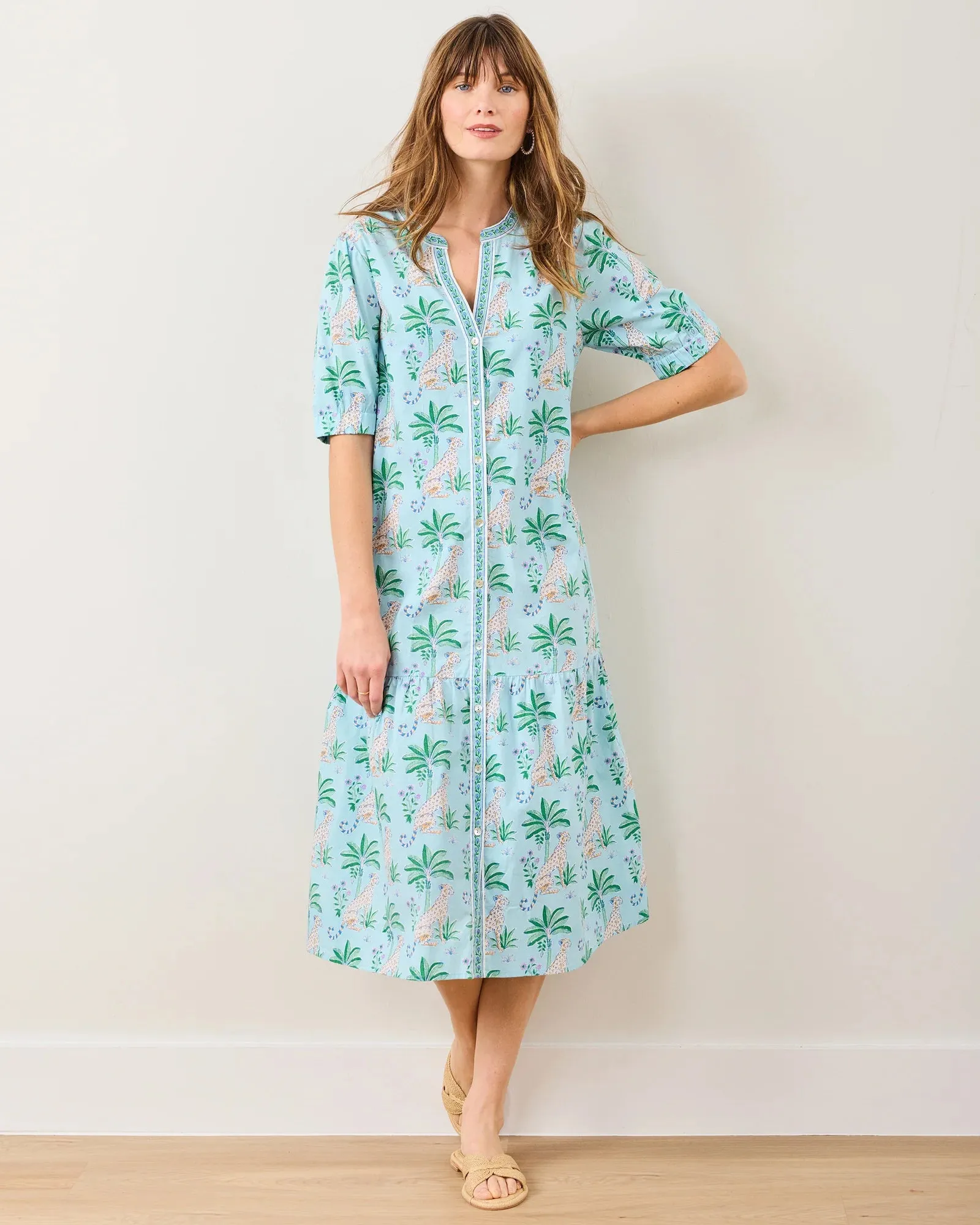 Brunch Dress (Leopard Mirage)