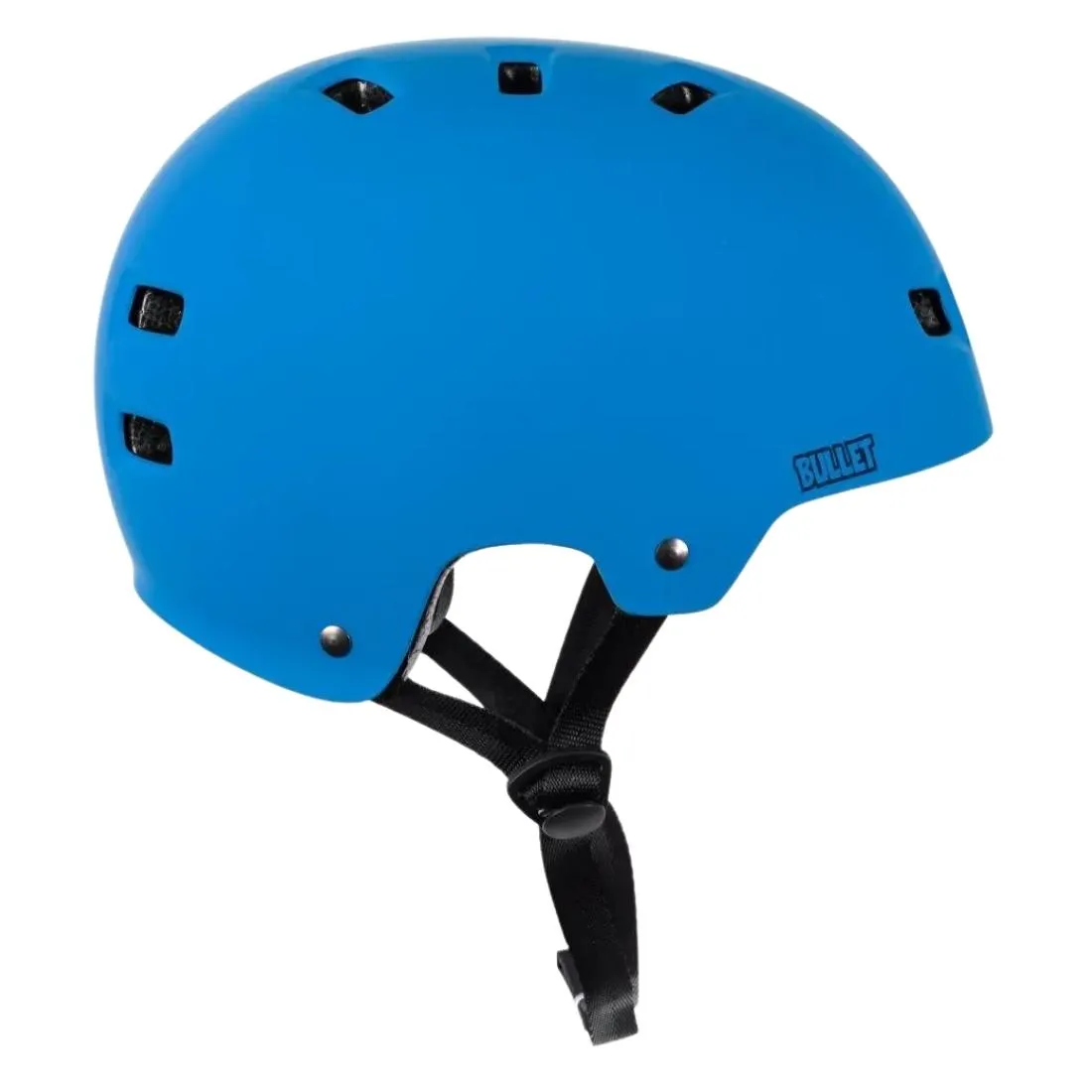 Bullet Bullet Grom Youth Kids Deluxe Skateboard Helmet T35 49-54cm - Matt Blue