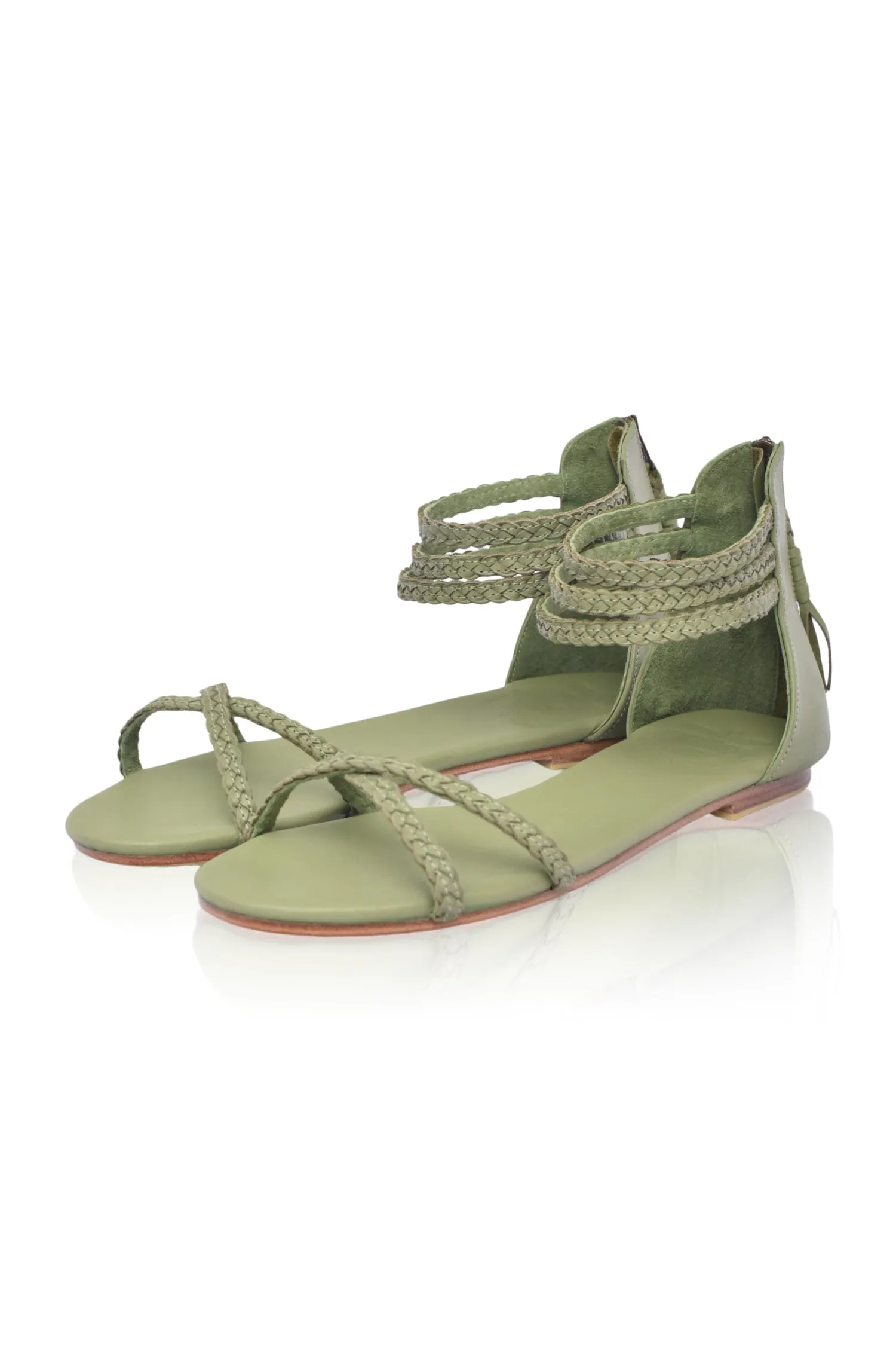 Calypso Thong Leather Sandals (Sz. 5, 7.5, 8 & 8.5. 10.5)