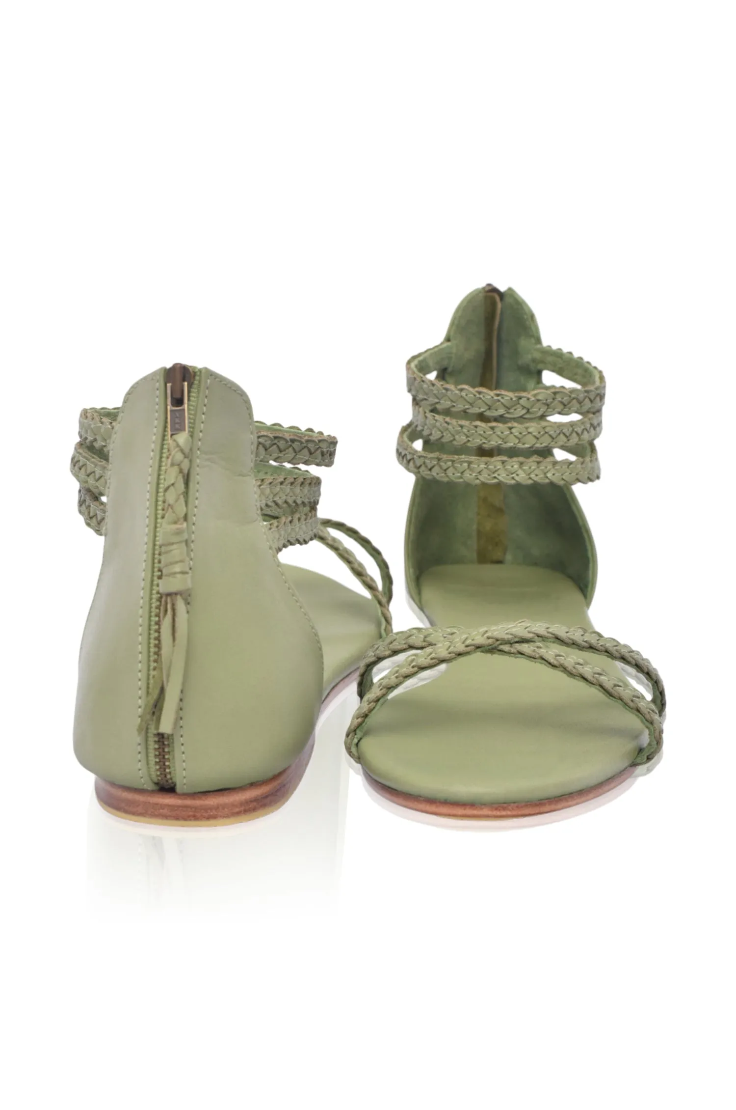 Calypso Thong Leather Sandals (Sz. 5, 7.5, 8 & 8.5. 10.5)