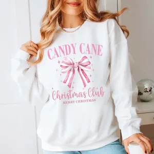 Candy Cane Christmas Club Sweatshirt
