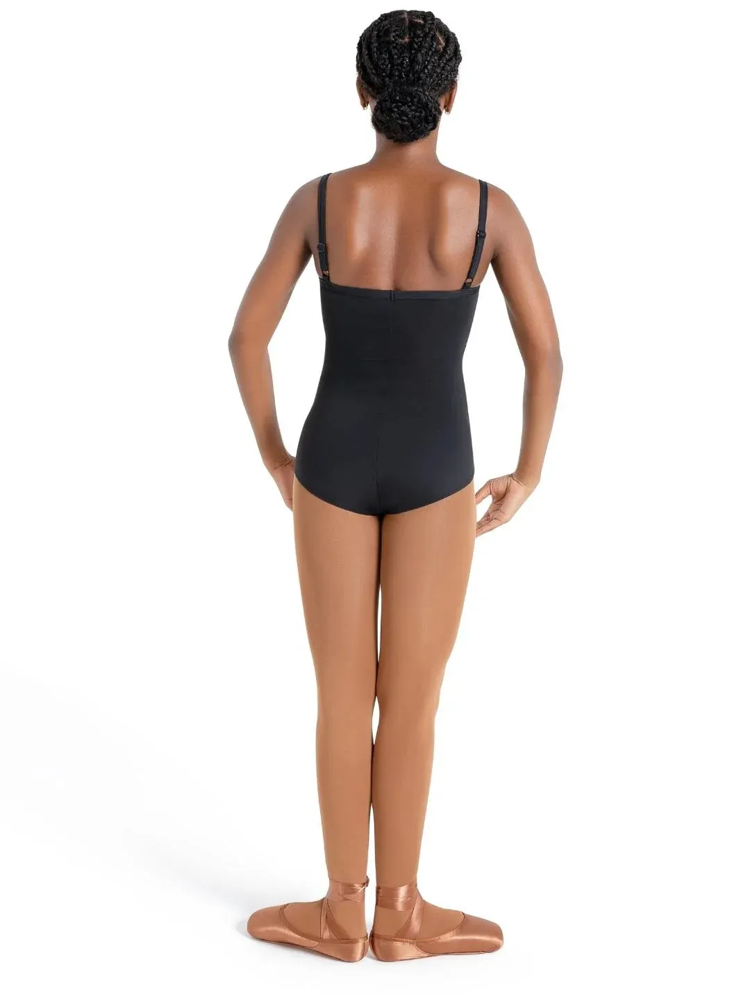 Capezio Adult Cami Tank Bratek Leotard in Black: Womens XS to XL
