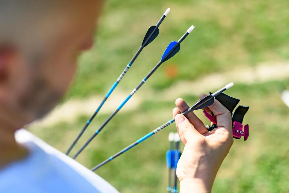 Carbon Archery Arrows for Recurve Bow Tri-Pack Club 500