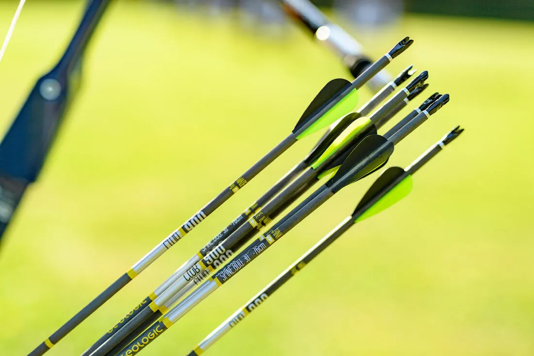 Carbon Archery Arrows for Recurve Bow Tri-Pack Club 900