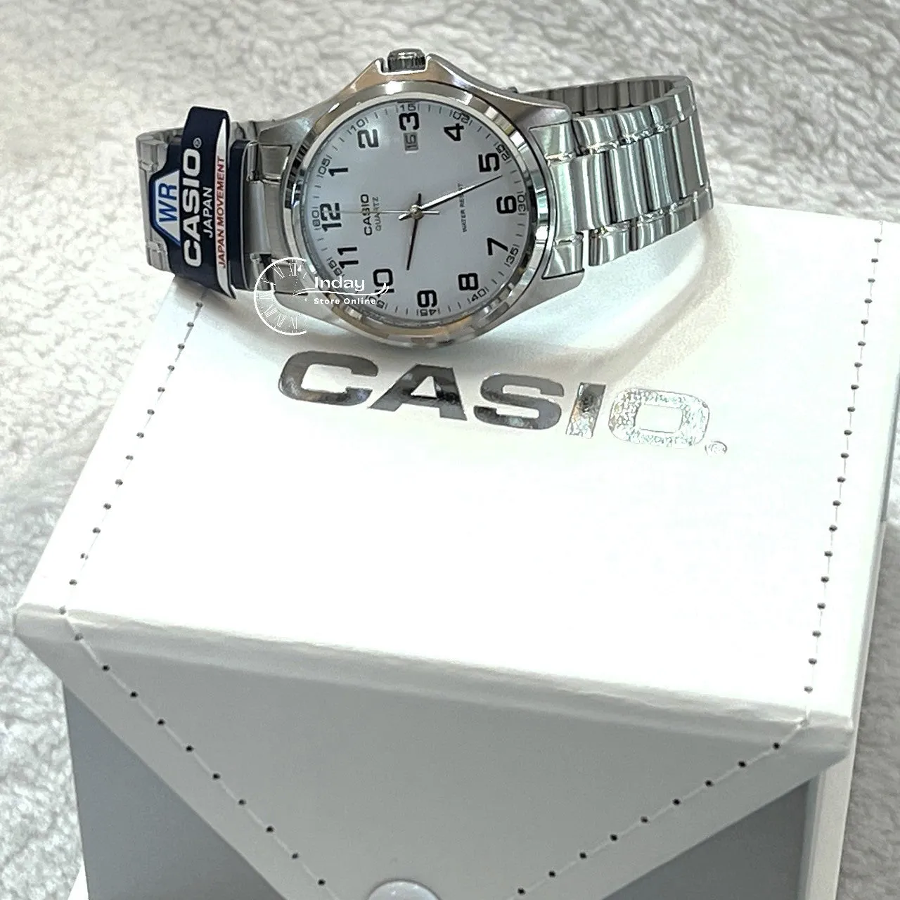 Casio Fashion Men's Watch MTP-1183A-7B Stainless Steel Band Mineral Glass