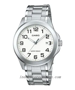 Casio Fashion Men's Watch MTP-1215A-7B2 Stainless Steel Band Mineral Glass