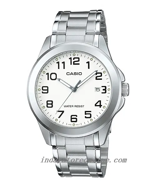 Casio Fashion Men's Watch MTP-1215A-7B2 Stainless Steel Band Mineral Glass