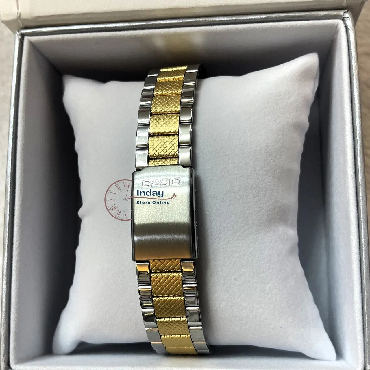 Casio Fashion Men's Watch MTP-1274SG-7A Two-tone Stainless Steel Band