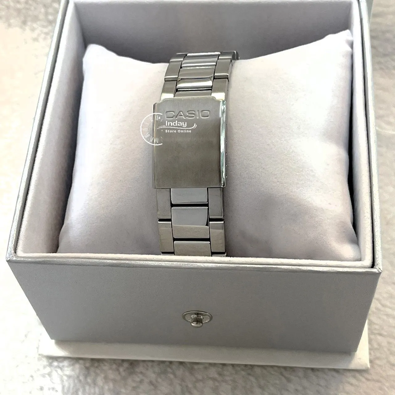 Casio Fashion Men's Watch MTP-1303D-1A Stainless Steel Band Mineral Glass