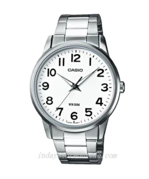 Casio Fashion Men's Watch MTP-1303D-7B Stainless Steel Band Mineral Glass
