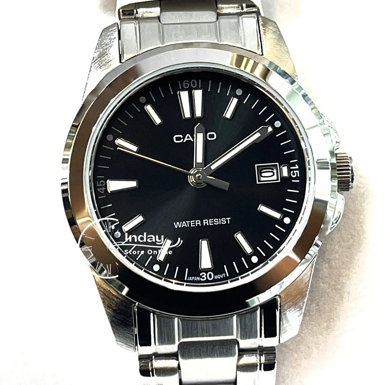 Casio Fashion Women's Watch LTP-1215A-1A2 Silver Stainless Steel Band Mineral Glass