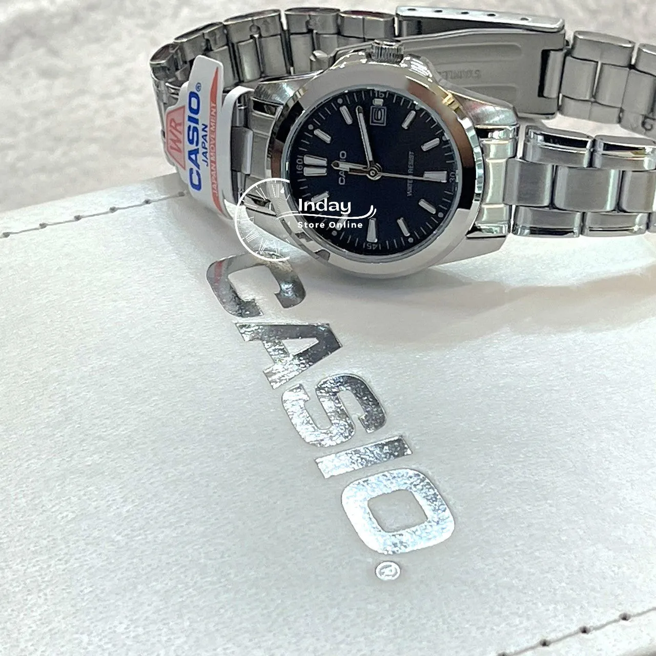 Casio Fashion Women's Watch LTP-1215A-1A2 Silver Stainless Steel Band Mineral Glass