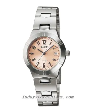 Casio Fashion Women's Watch LTP-1241D-4A3  Silver Stainless Steel Band Mineral Glass