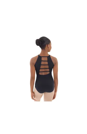 Child Cotton Lycra Ladder Back Bodysuit