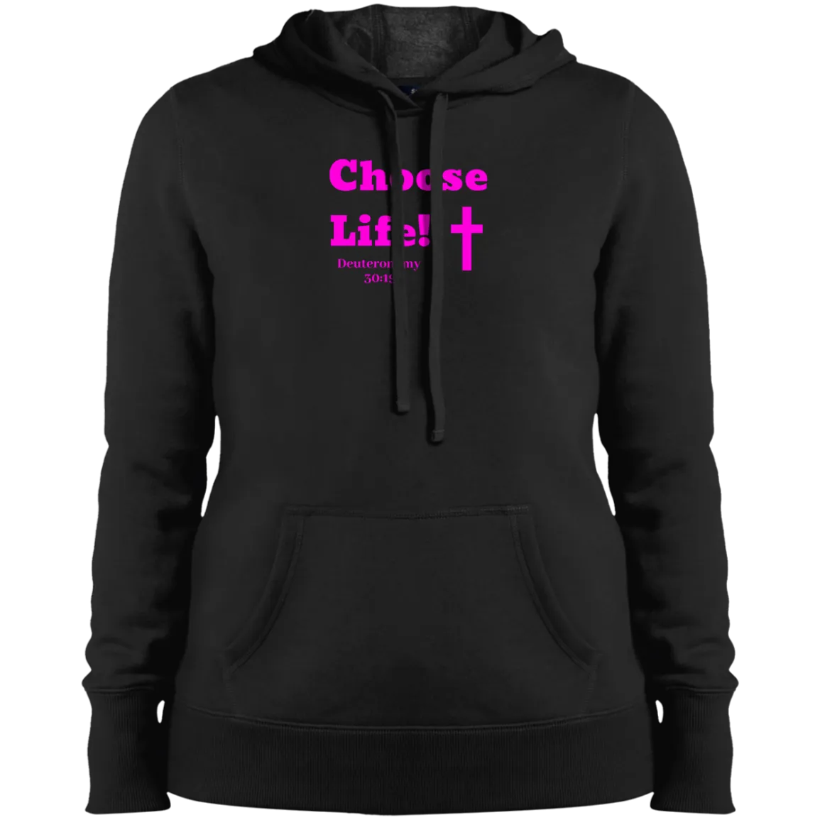 Choose Life 2.0 Ladies Pullover Hooded Sweatshirt
