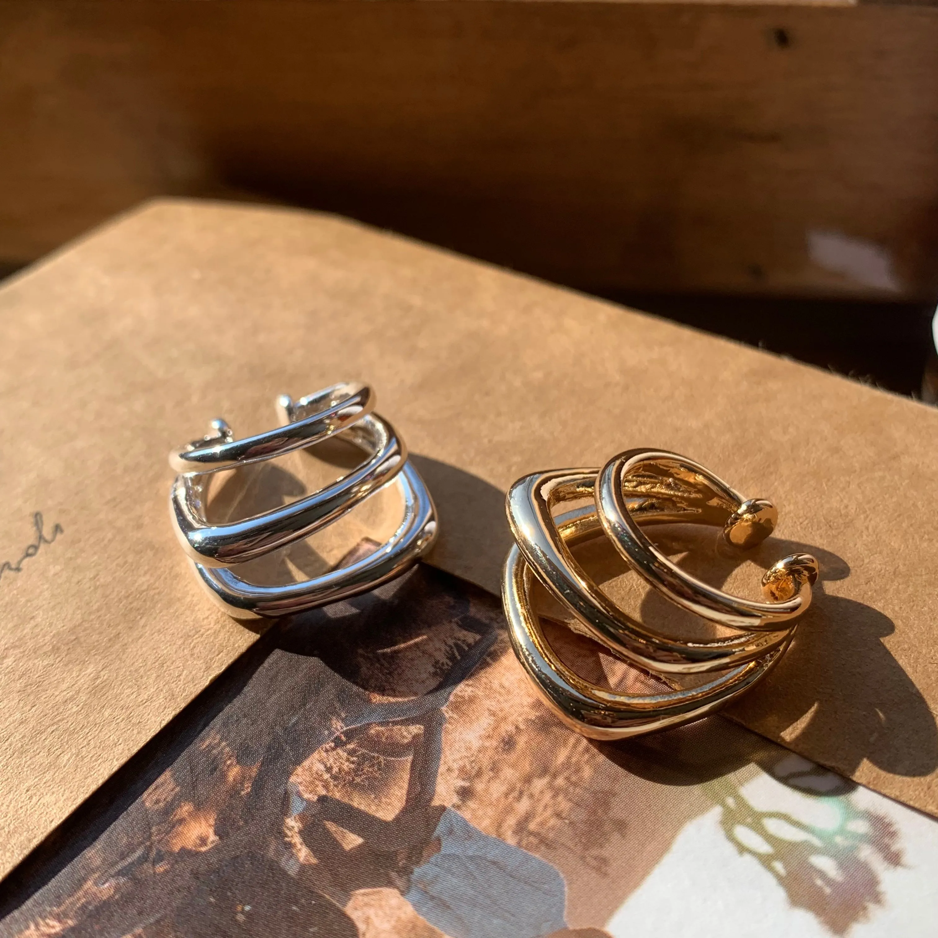 Chunky Triple Ear Cuff
