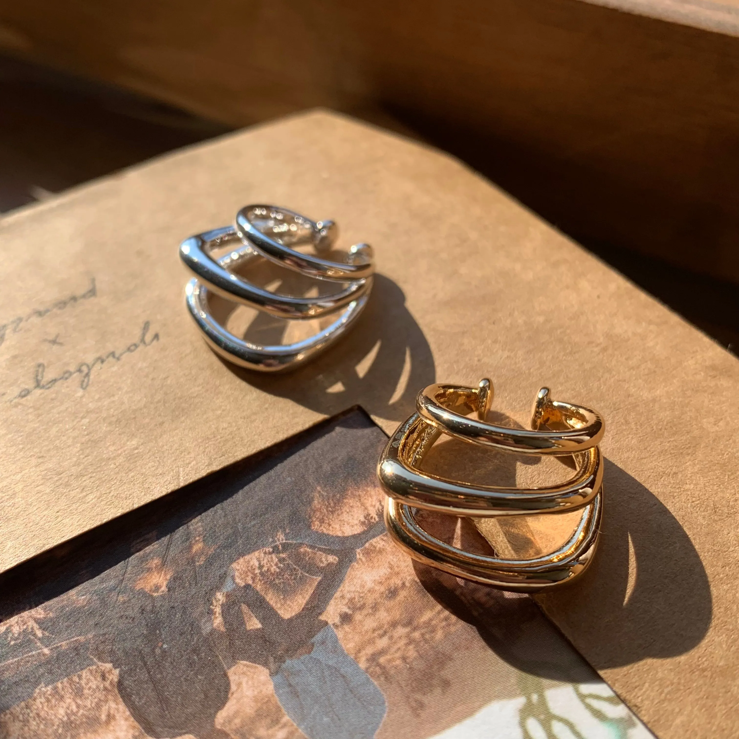 Chunky Triple Ear Cuff