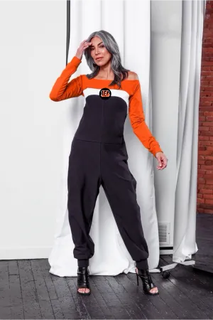 Cincinnati Bengals Color Block Jumpsuit