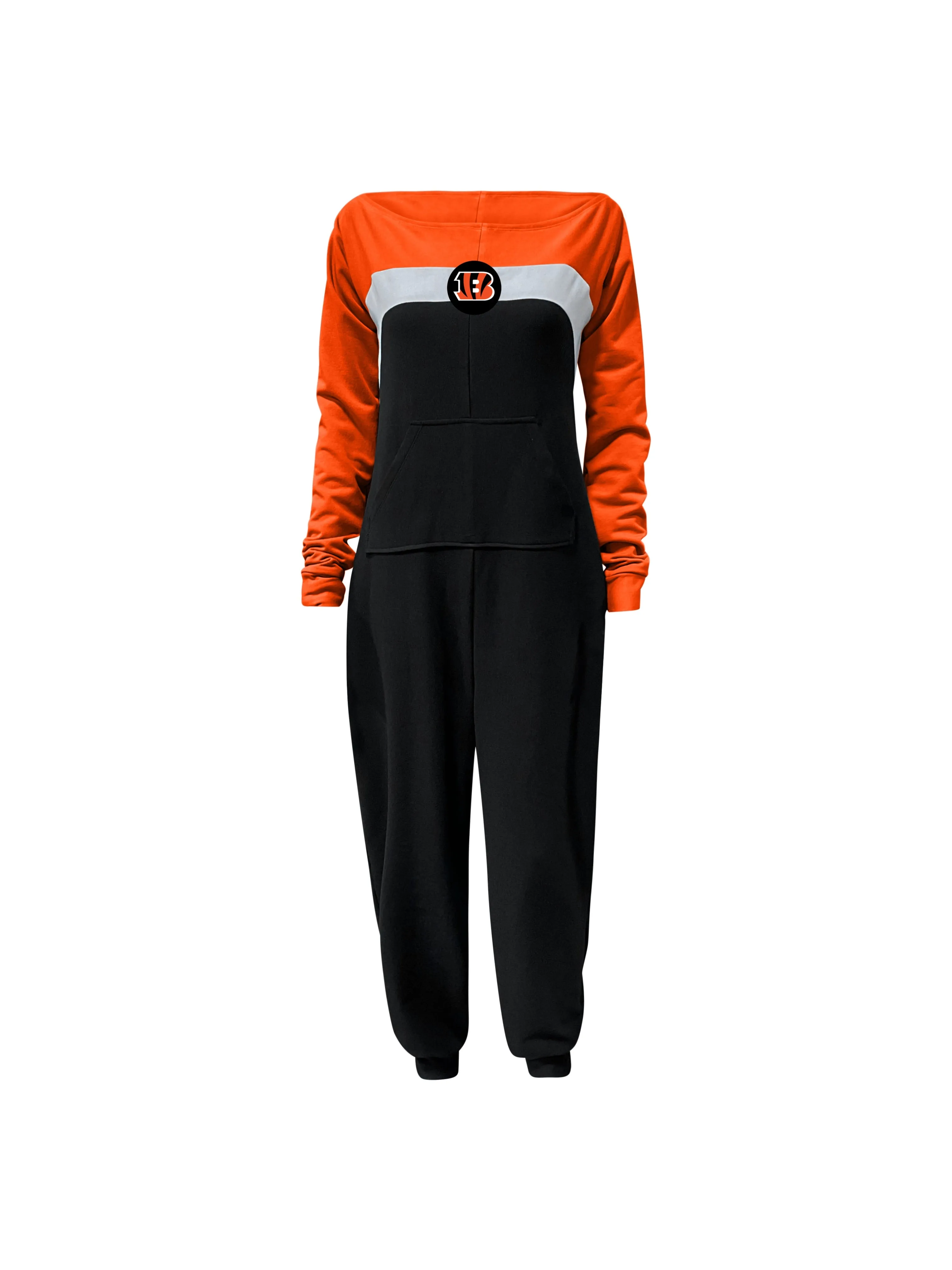 Cincinnati Bengals Color Block Jumpsuit