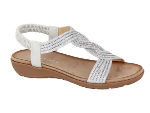 Cipriata L456FS Womens Elasticated Slingback Sandal