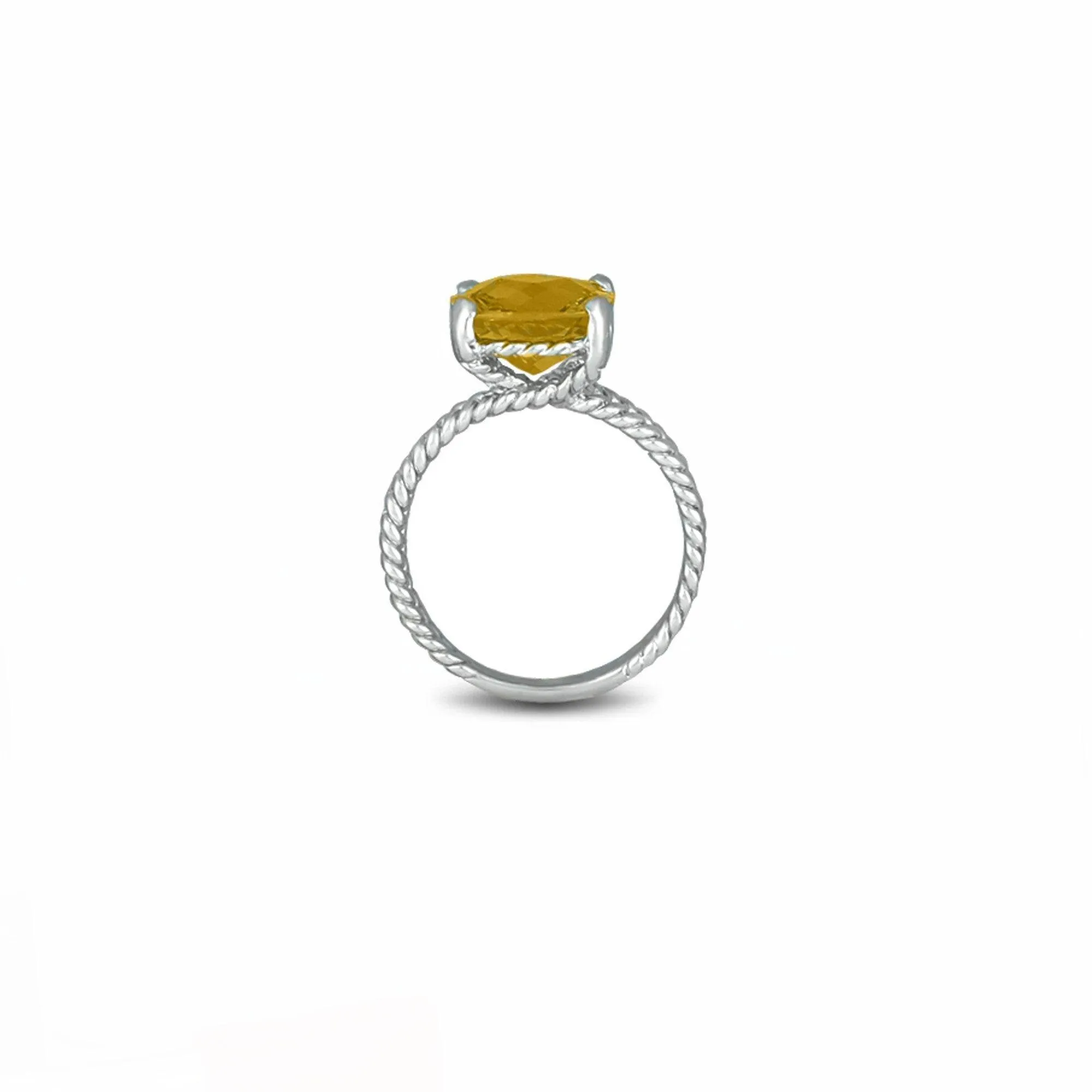Citrine Fashion Ring in Sterling Silver