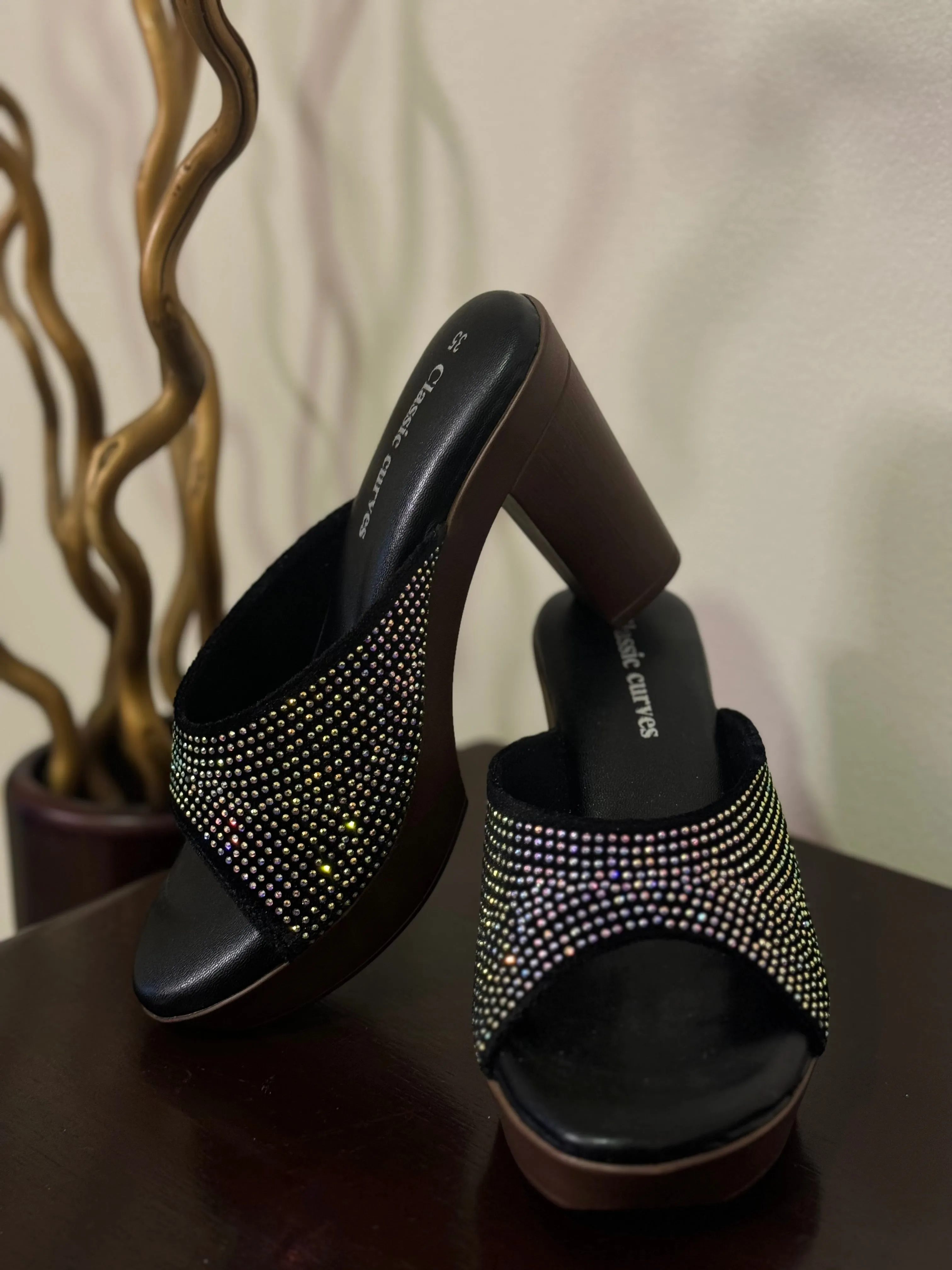 Comficurves heels - Black