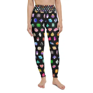 Crystal Grid Yoga Leggings