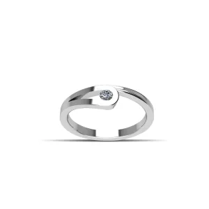 Cubic Zirconia Fashion Ring in Sterling Silver