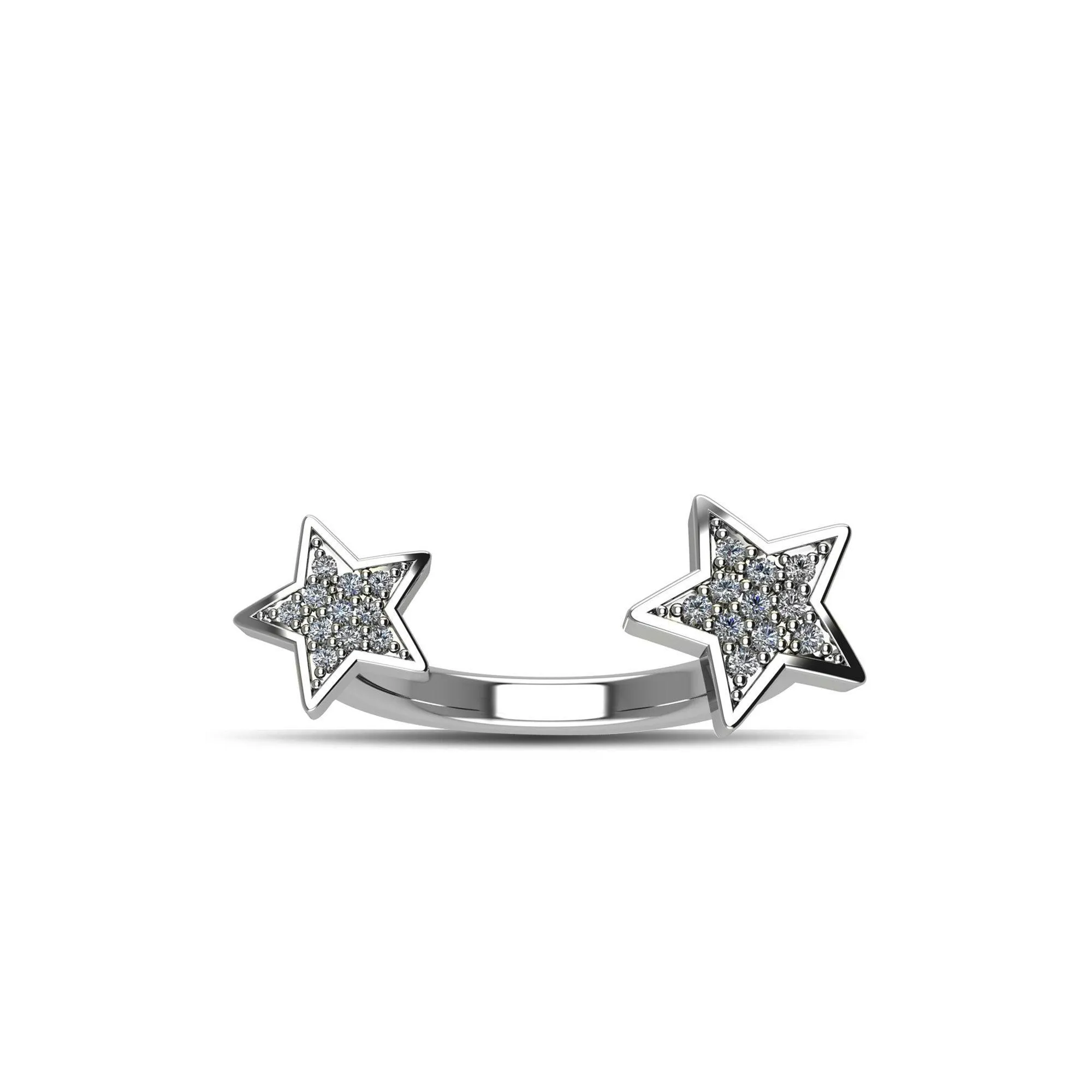 Cubic Zirconia Fashion Ring in Sterling Silver