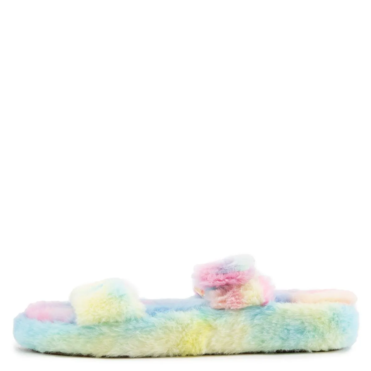 Cuddle-2 Flat Fur Sandals