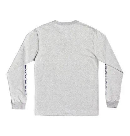 DC Mens Square Star Long Sleeve T-Shirt