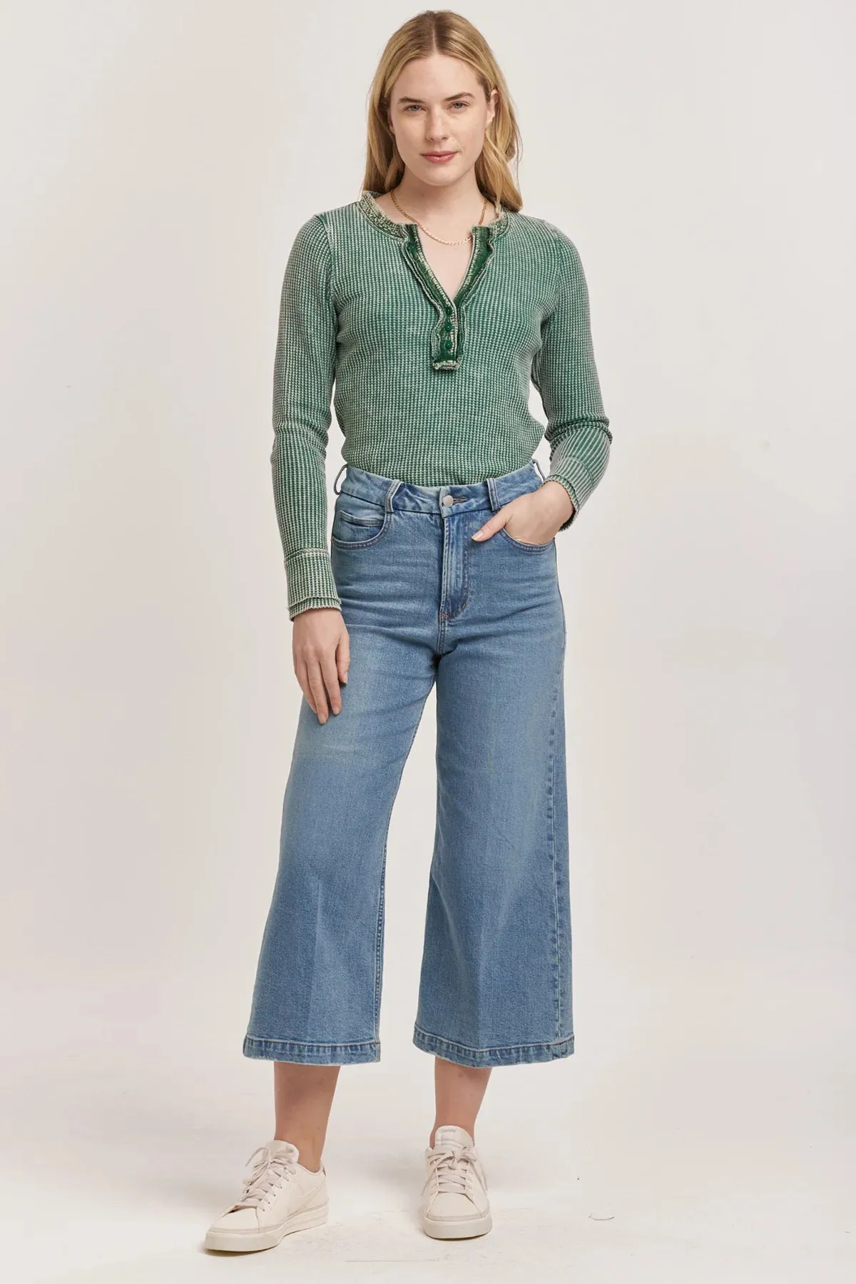 Dear John Audrey Super High Rise Cropped Jean | Haleyville