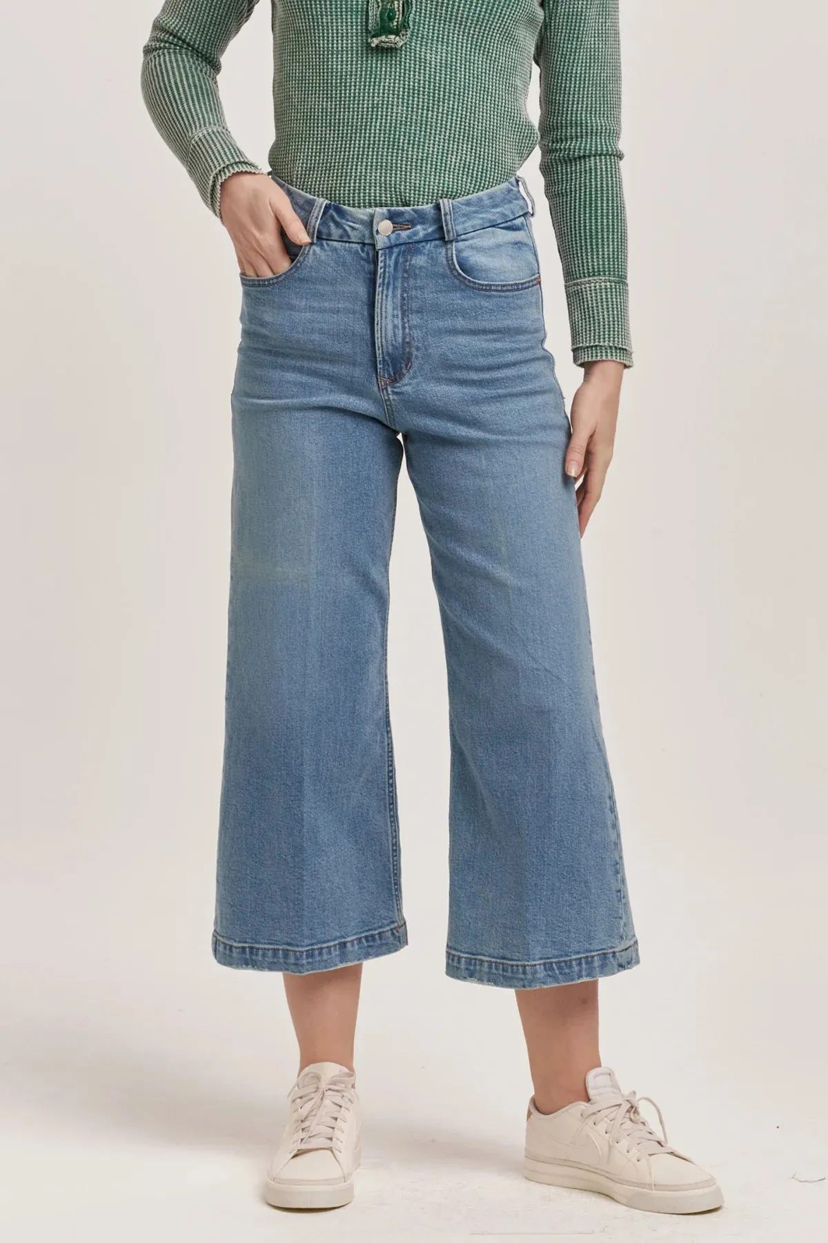 Dear John Audrey Super High Rise Cropped Jean | Haleyville