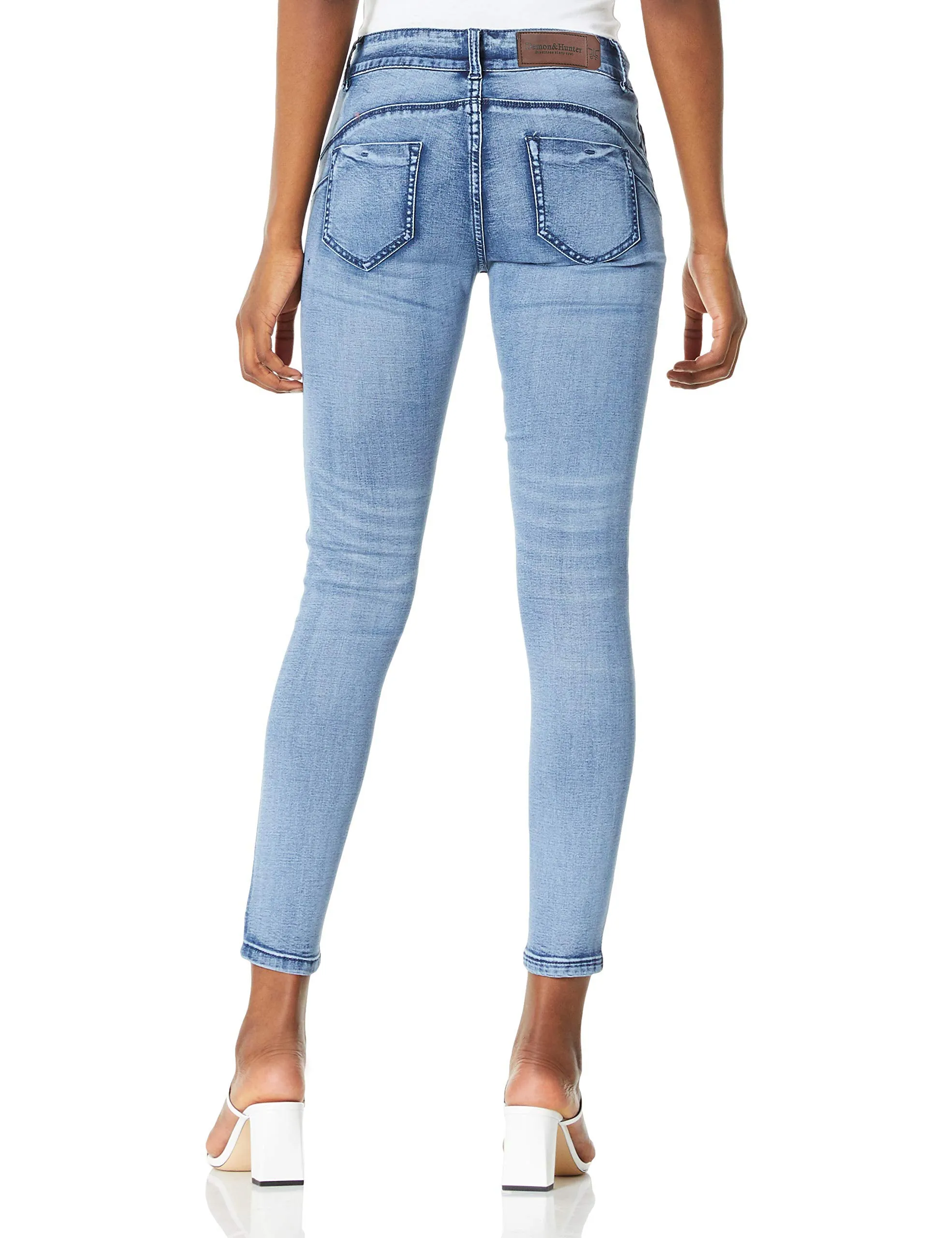 Demon&Hunter 617 Series Junior's High Waist Slim Curve Skinny Jeans