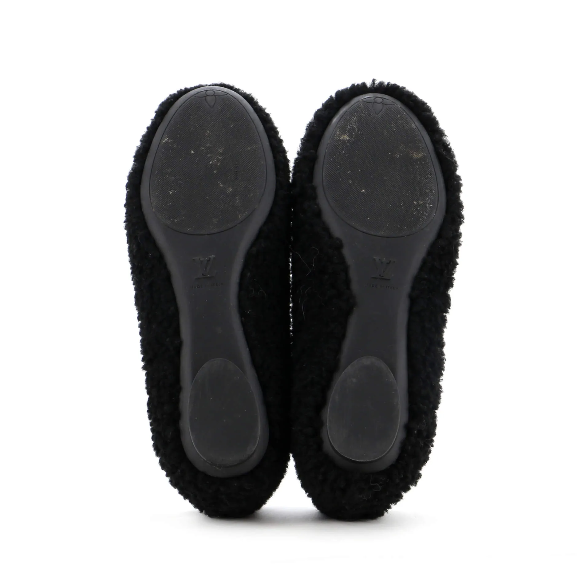 Designer Women's Popi Ballerina Flats Shearling