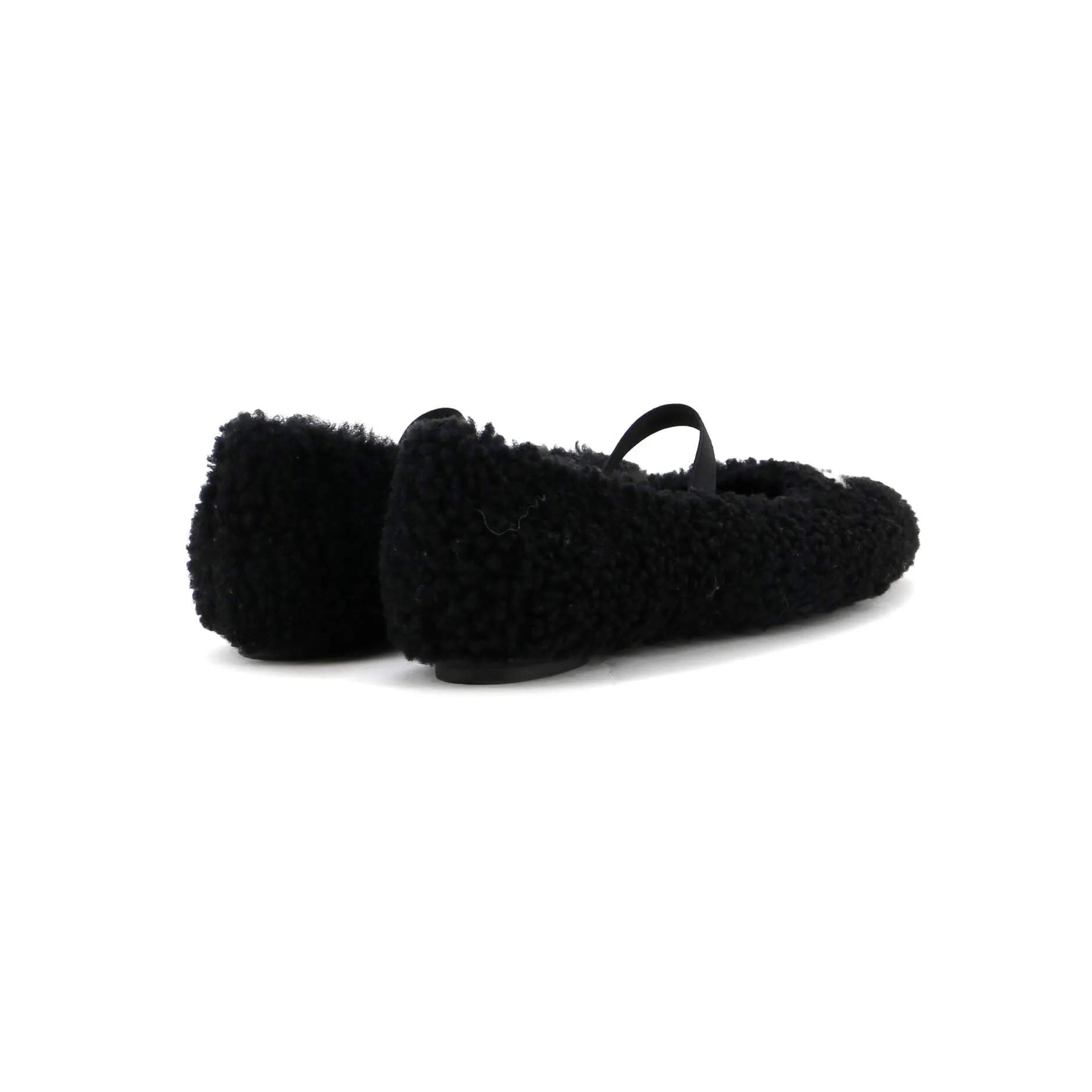 Designer Women's Popi Ballerina Flats Shearling