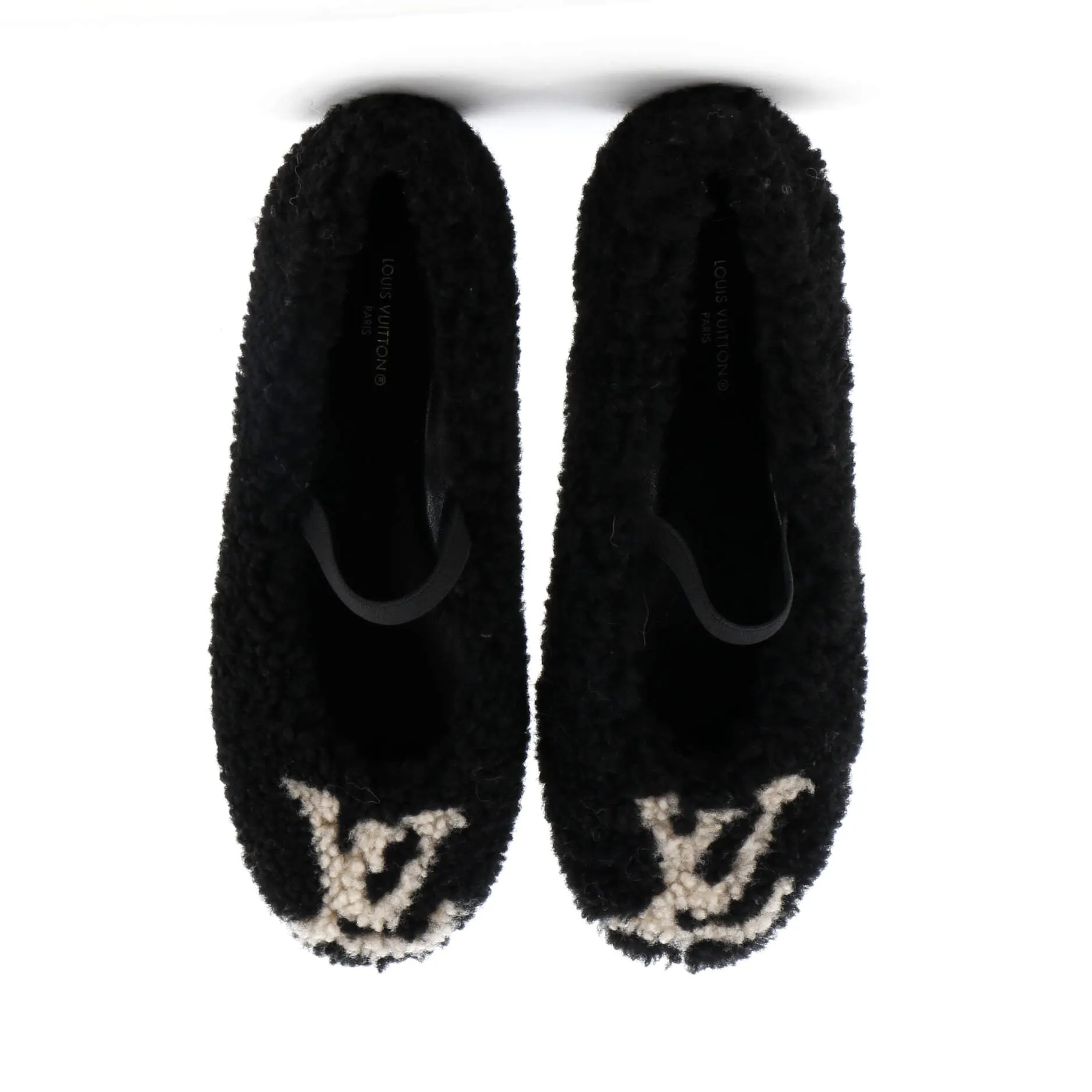 Designer Women's Popi Ballerina Flats Shearling