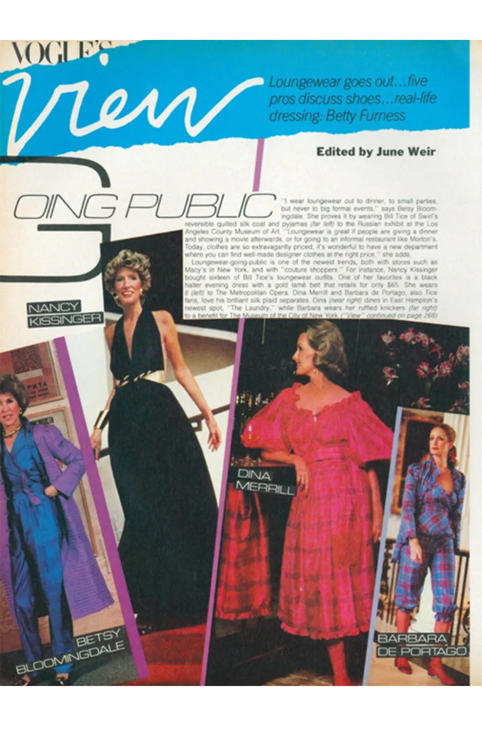Documented 1980 Bill Tice Plunge Front Black & Gold Backless Halter Dress