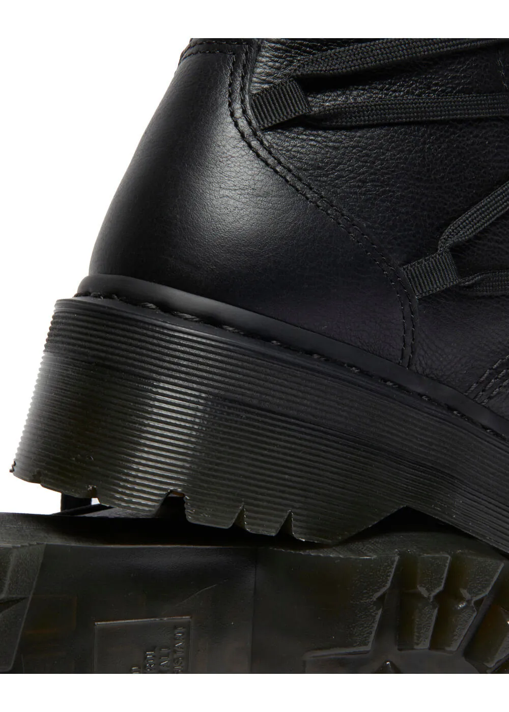 Dr. Martens Jarrick ll Pisa Soft Leather Platform Boots Black