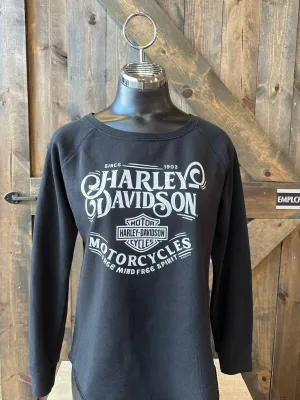 Emerald City Harley-Davidson® ECHD Dealer Back Women's Crewneck