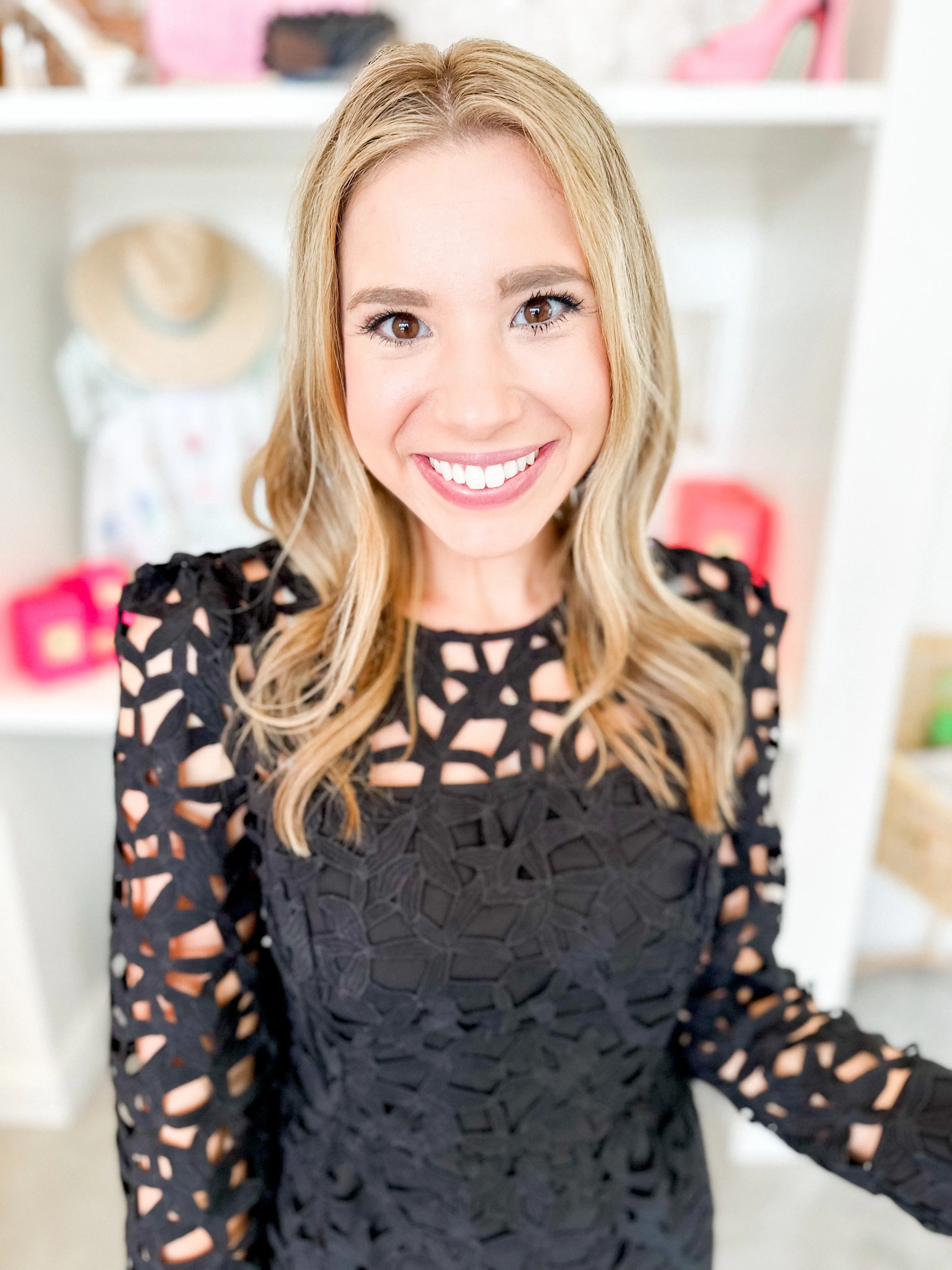 Eyelet In Love Dress