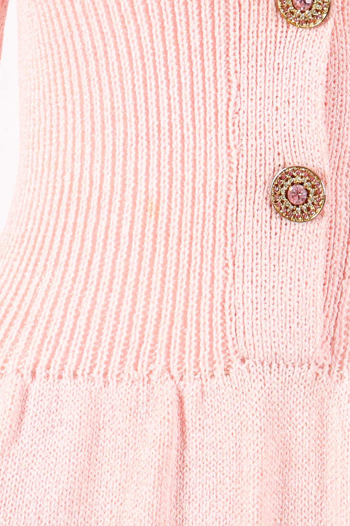 Feather Trim Sweater Knit Dress