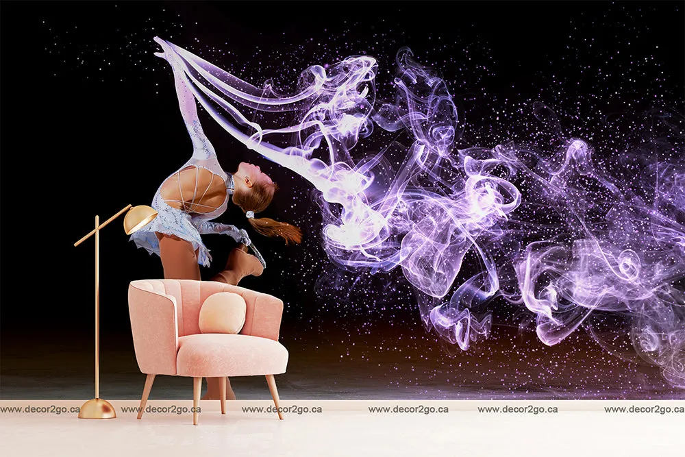 Figure Skater Wallpaper Mural