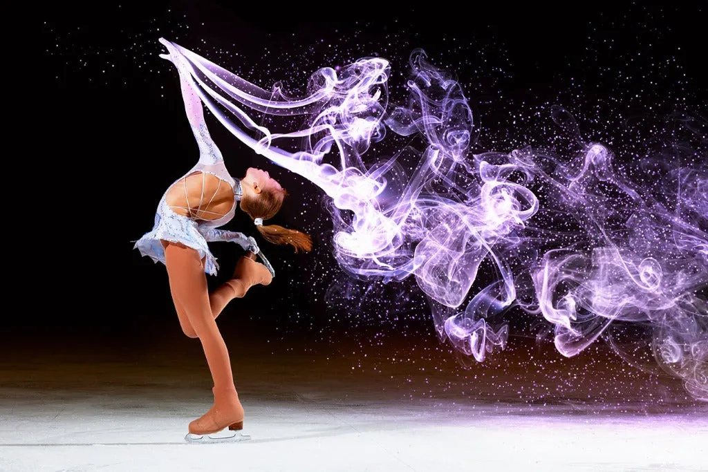 Figure Skater Wallpaper Mural
