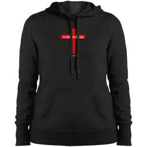 Fix Your Eyes on Jesus Ladies Pullover Hooded Sweatshirt